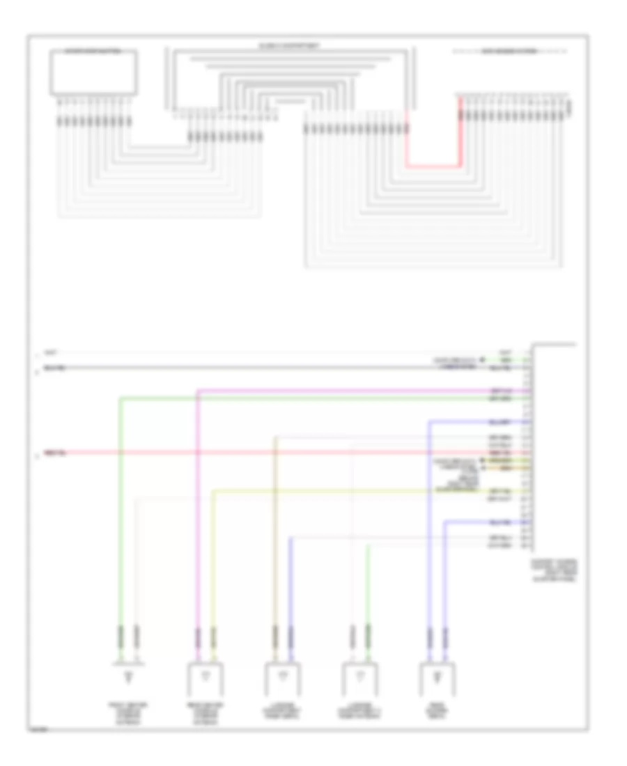 AccessStart Wiring Diagram (3 of 3) for BMW X6 M 2012