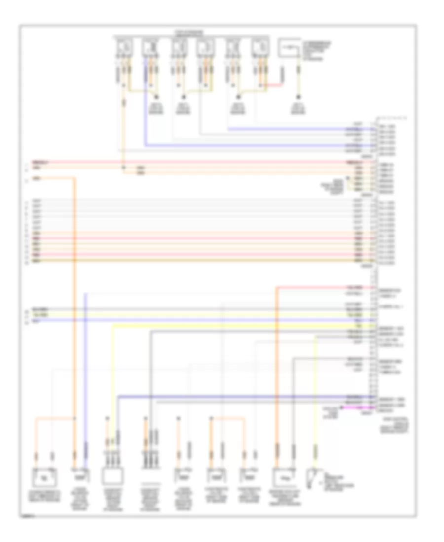 3.0L Twin Turbo, Engine Performance Wiring Diagram (4 of 4) for BMW 135i 2008