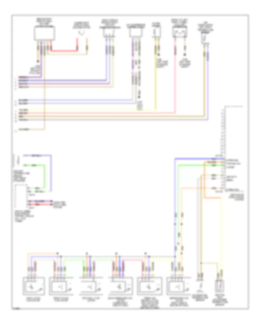 Automatic AC Wiring Diagram, with Basic AC (2 of 2) for BMW X5 30i 2010