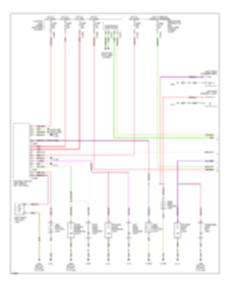 Courtesy Lamps Wiring Diagram 1 of 3 for BMW X5 30i 2010