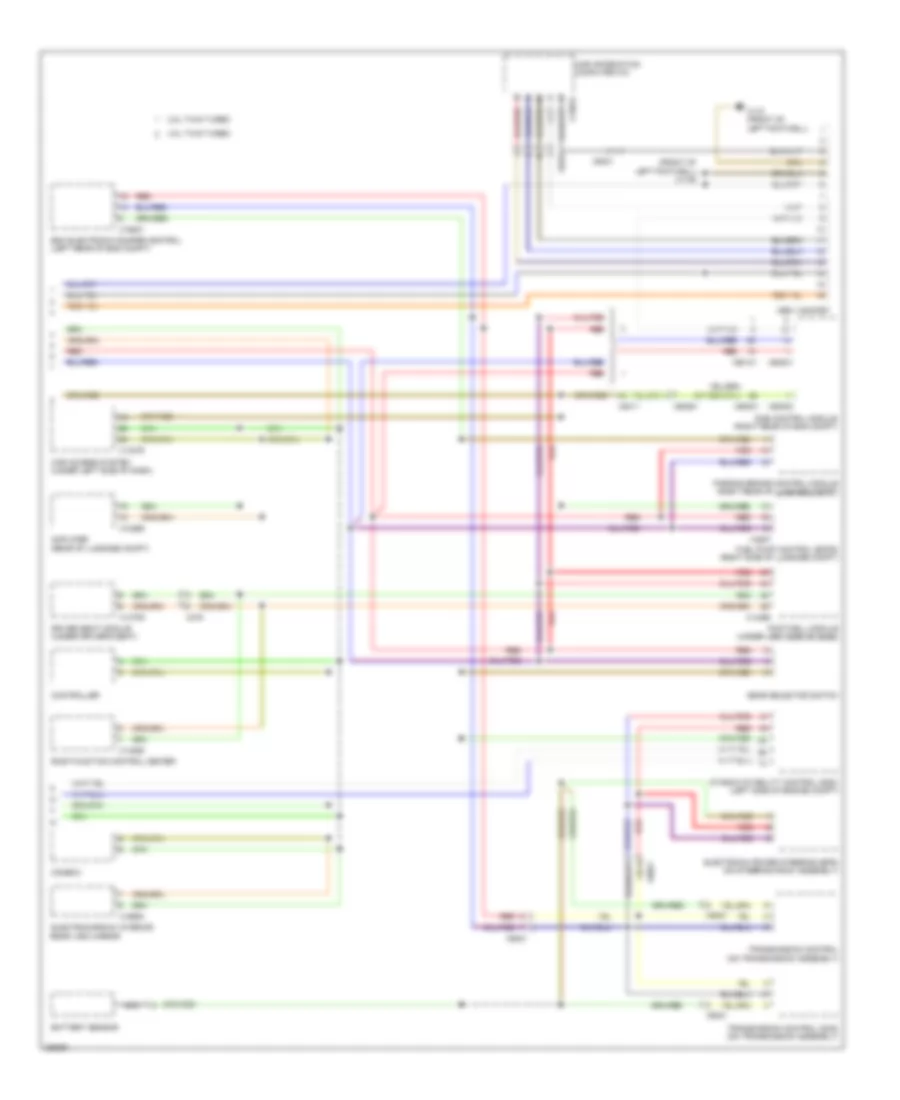 Computer Data Lines Wiring Diagram 2 of 2 for BMW Z4 28i 2012