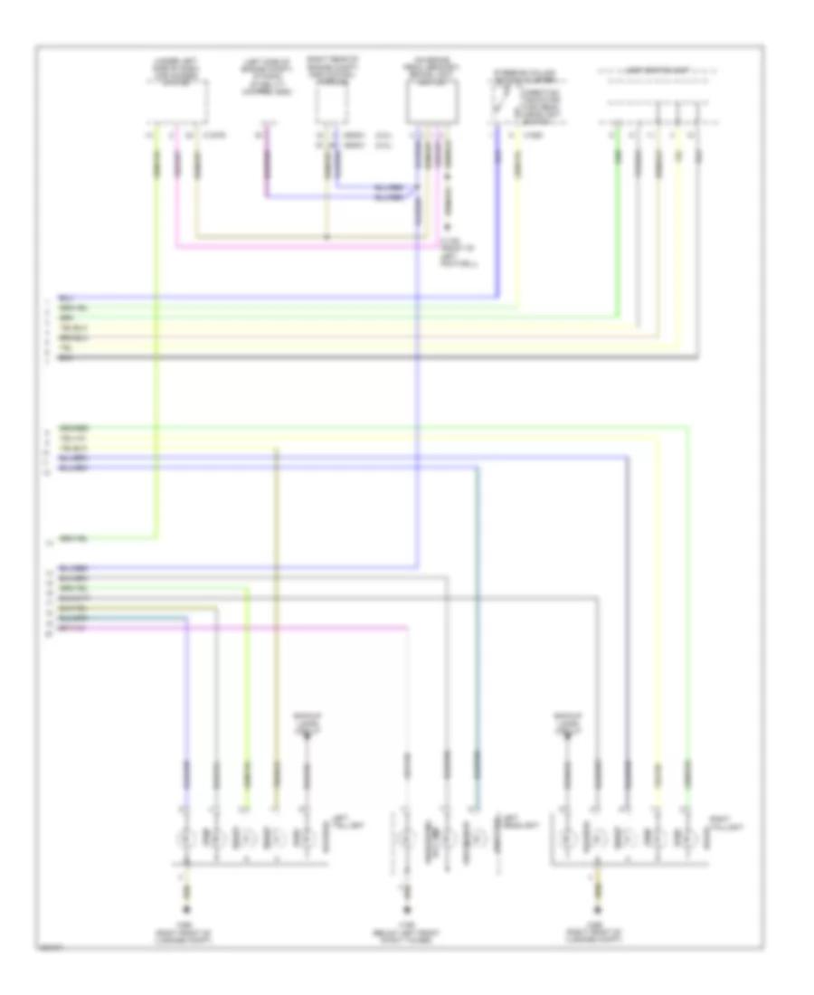 Exterior Lamps Wiring Diagram 2 of 2 for BMW Z4 28i 2012