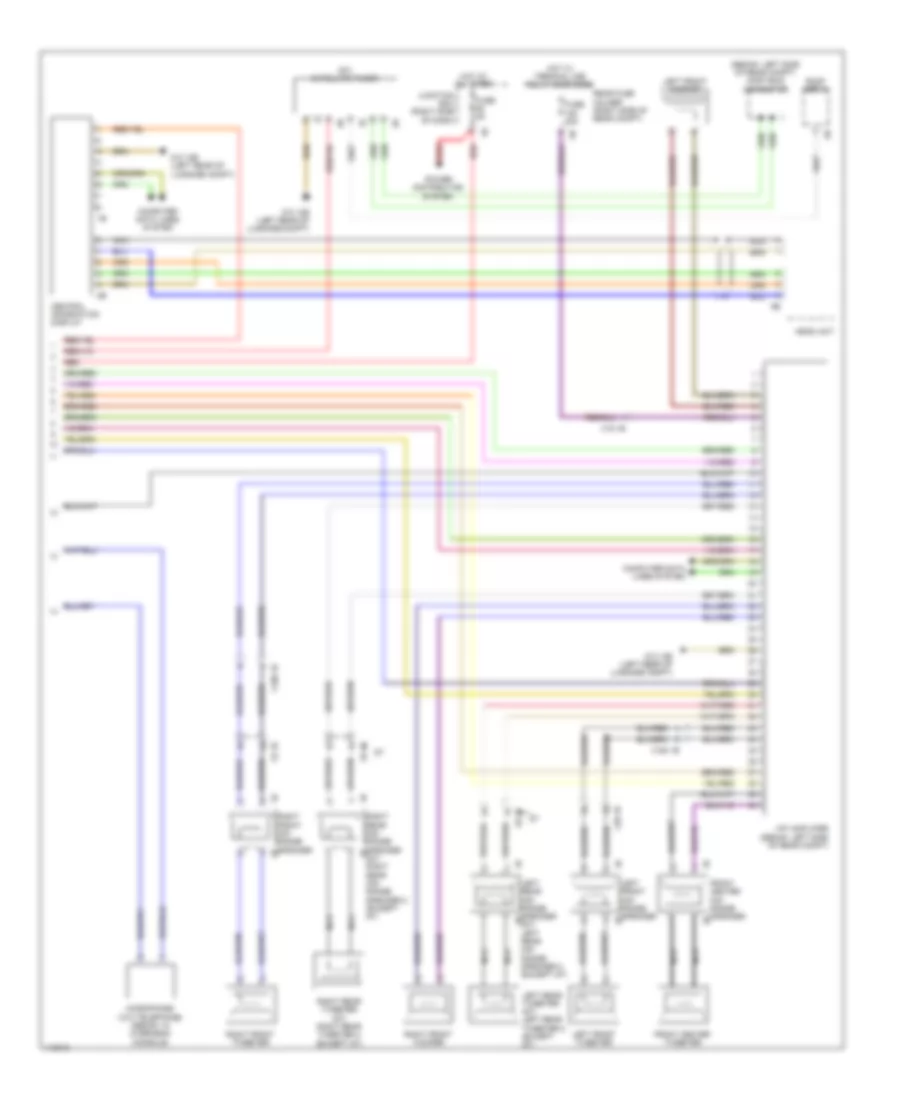 Hifi Radio Wiring Diagram, Basic (2 of 2) for BMW M5 2013