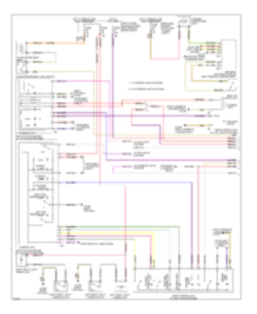Courtesy Lamps Wiring Diagram 1 of 2 for BMW ActiveHybrid 3 2014