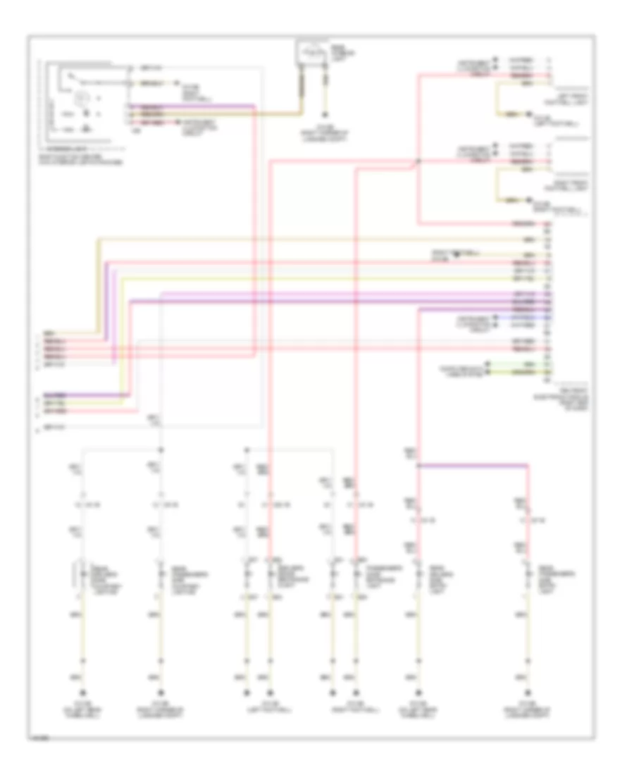 Courtesy Lamps Wiring Diagram 2 of 2 for BMW ActiveHybrid 3 2014