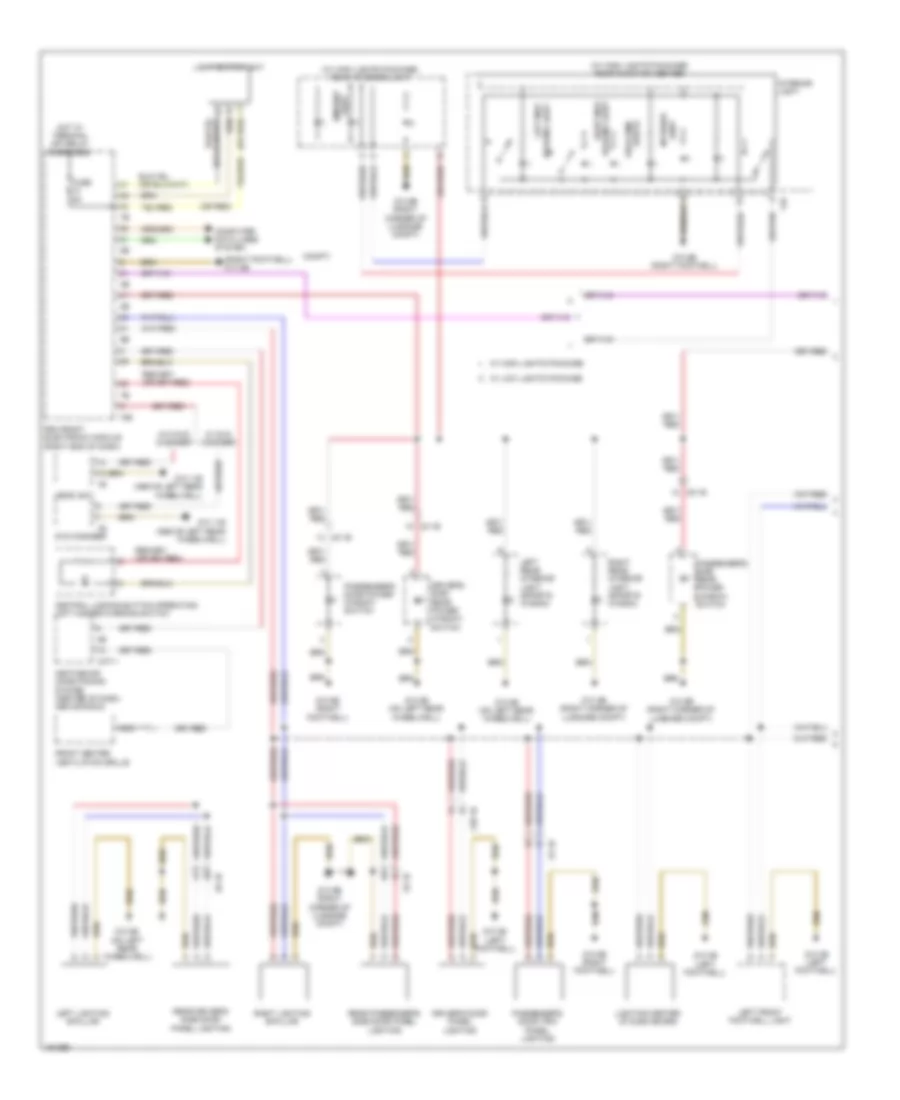 Instrument Illumination Wiring Diagram 1 of 2 for BMW ActiveHybrid 3 2014