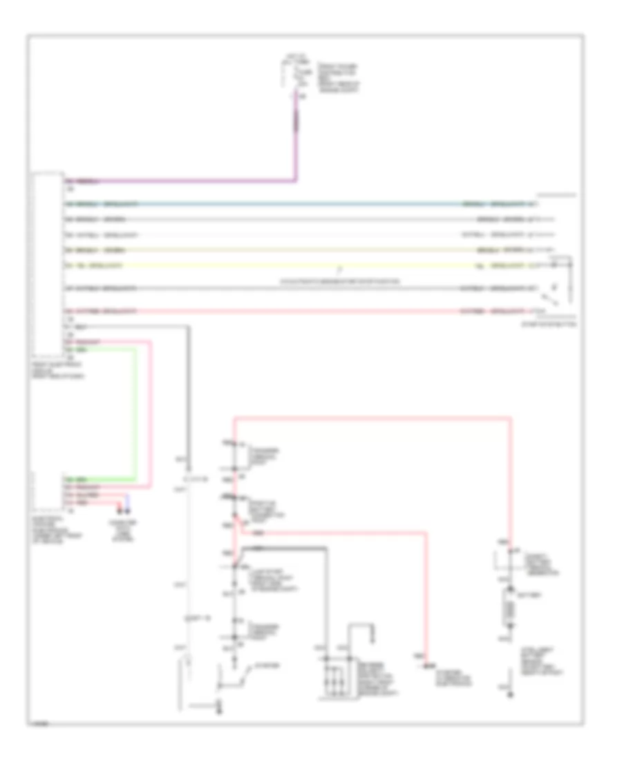 Starting Wiring Diagram for BMW ActiveHybrid 3 2014