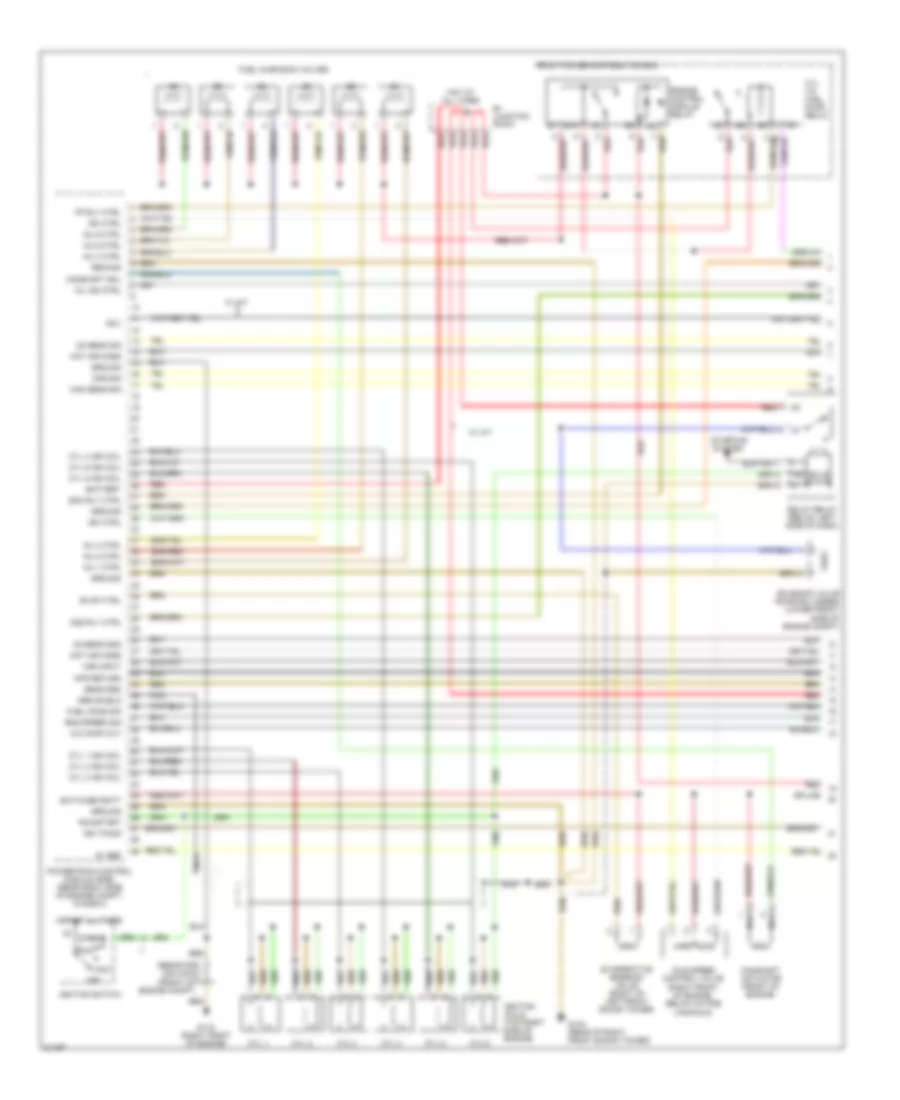 2 5L Engine Performance Wiring Diagrams 1 of 2 for BMW 325is 1995