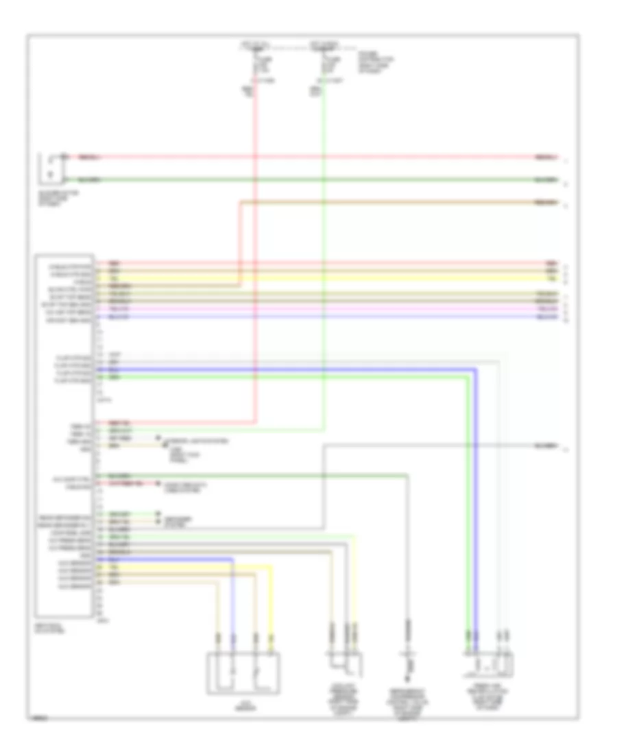 Automatic AC Wiring Diagram (1 of 2) for BMW Z4 2004