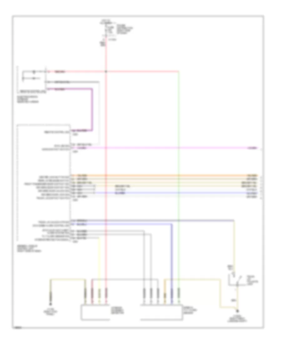 Forced Entry Wiring Diagram (1 of 2) for BMW Z4 2004