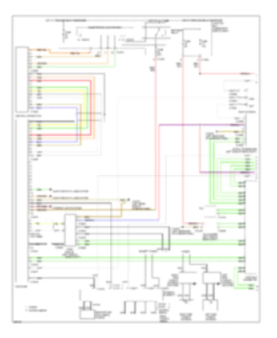 Radio Wiring Diagram Except Convertible without Car Information Computer Top Hifi Radio 1 of 2 for BMW 328i 2008