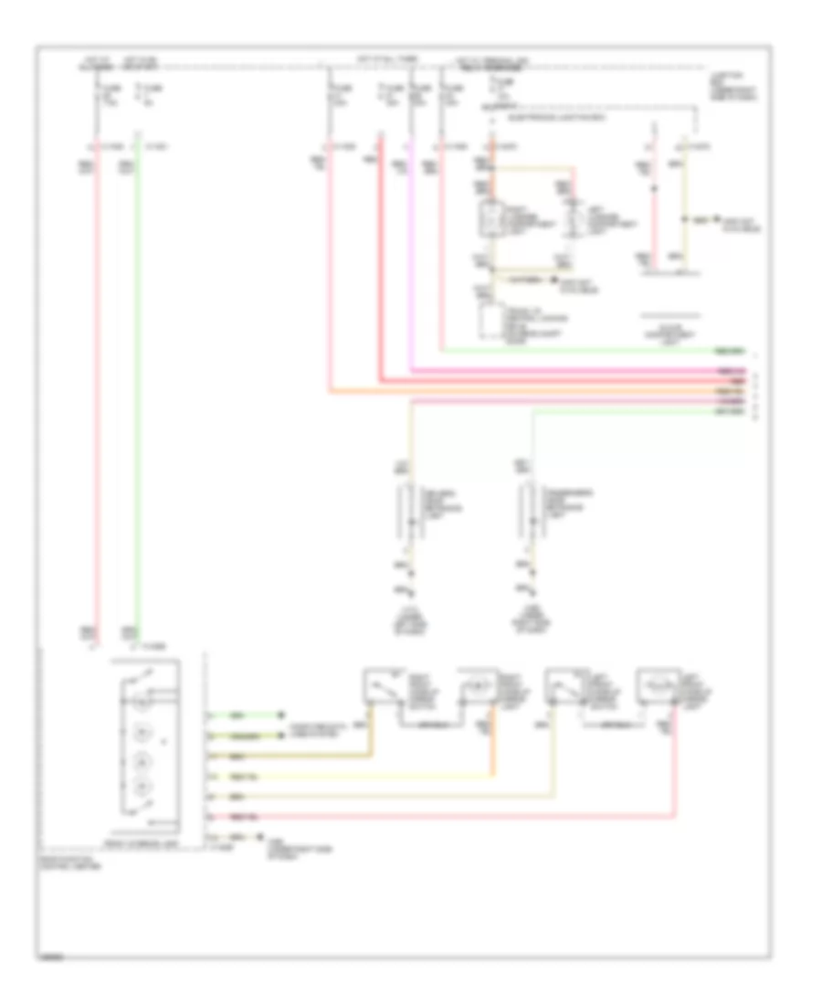 Courtesy Lamps Wiring Diagram Convertible 1 of 2 for BMW 328i 2008