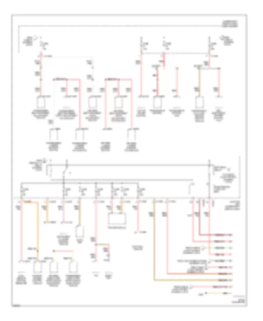 Power Distribution Wiring Diagram (5 of 5) for BMW 328i 2008