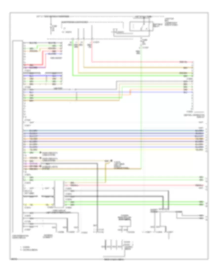 Radio Wiring Diagram Except Convertible with Car Information Computer Base Radio 1 of 2 for BMW 328i 2008