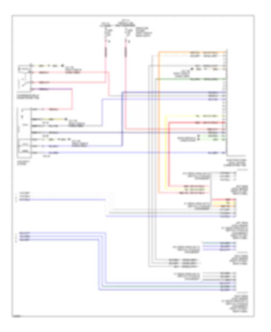 Air Suspension Wiring Diagram (2 of 2) for BMW 528i 2012