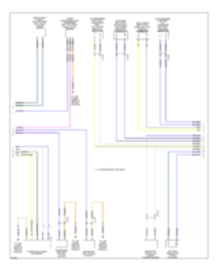 Supplemental Restraints Wiring Diagram (2 of 3) for BMW 528i 2012