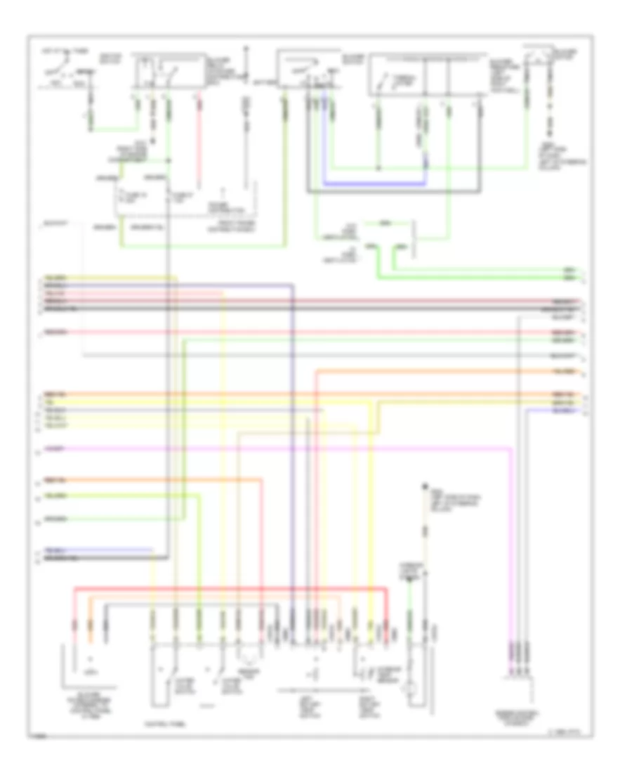Air Conditioning Wiring Diagrams (2 of 3) for BMW 525i 1995