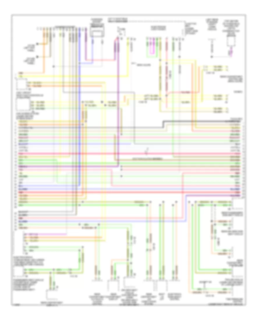 Computer Data Lines Wiring Diagram 3 of 4 for BMW M6 2013