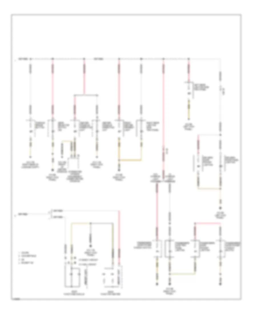 Instrument Illumination Wiring Diagram 2 of 2 for BMW M6 2013