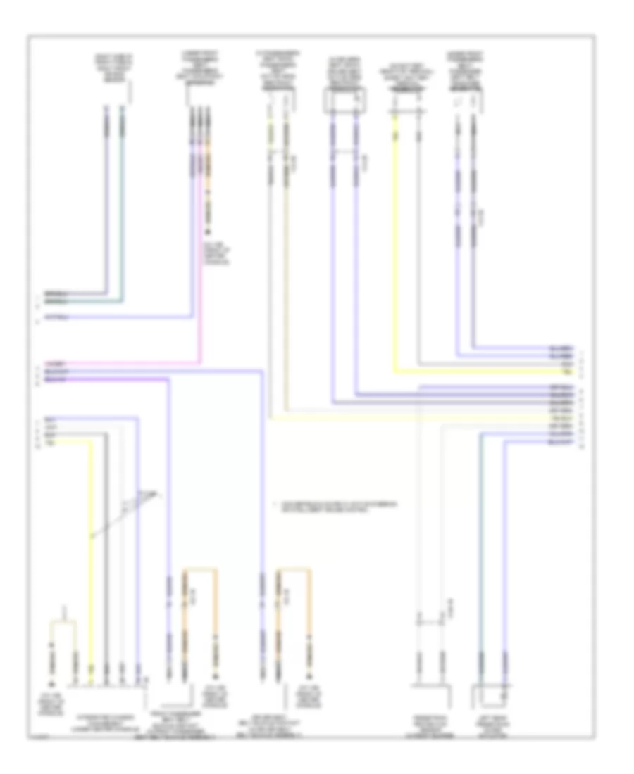 Supplemental Restraints Wiring Diagram 2 of 3 for BMW M6 2013