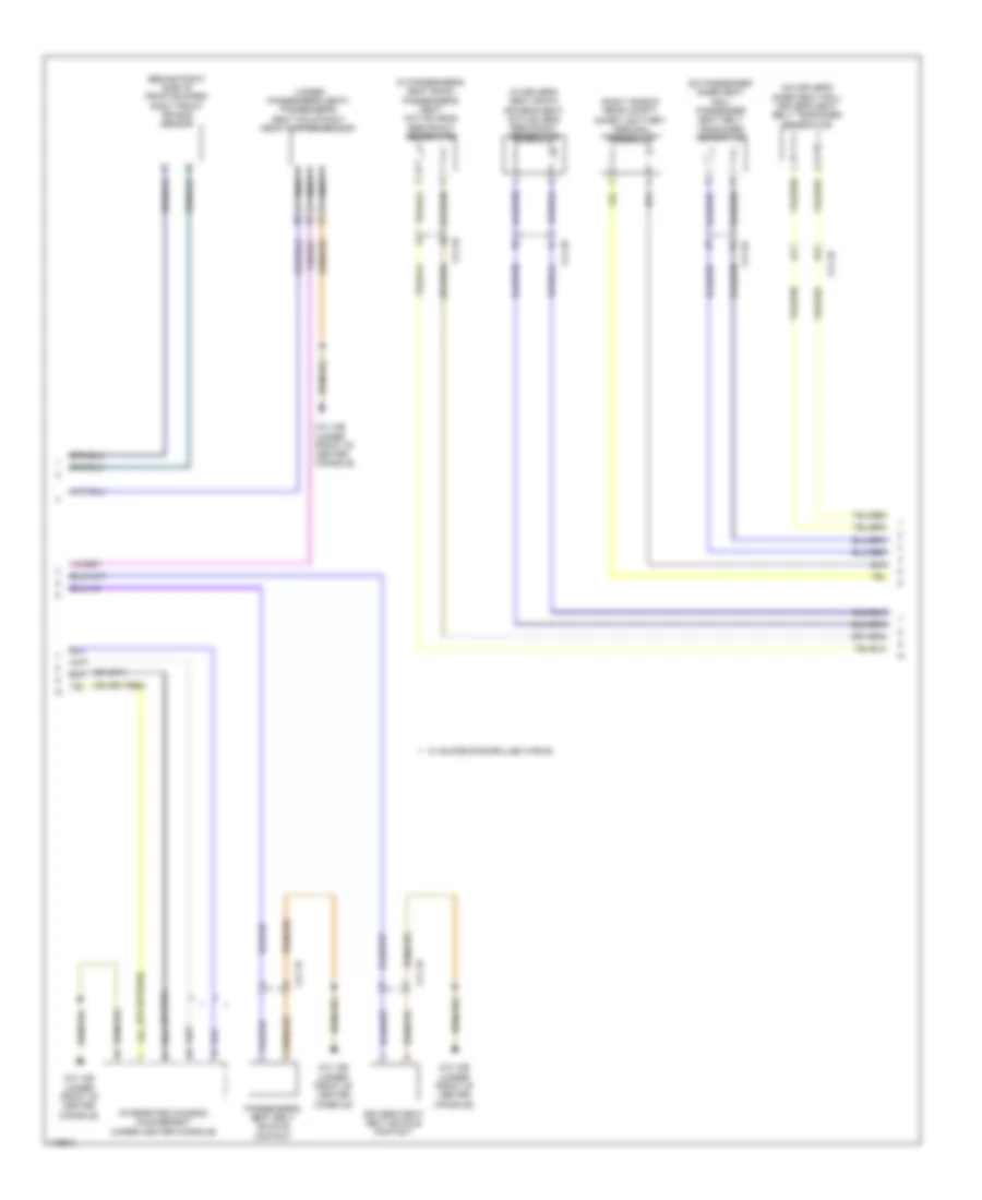 Supplemental Restraints Wiring Diagram (2 of 3) for BMW ActiveHybrid 5 2014