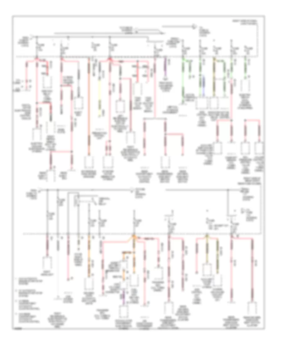 Power Distribution Wiring Diagram 4 of 6 for BMW ActiveHybrid 5 2014