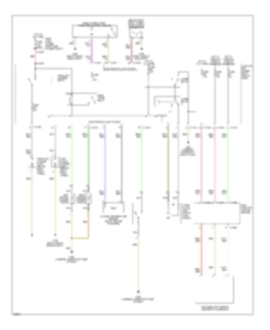 Wiper Washer Wiring Diagram Wagon for BMW 328xi 2008