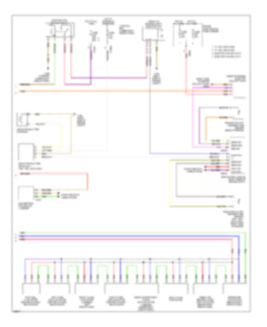 Automatic A C Wiring Diagram 2 of 2 for BMW 328xi 2008