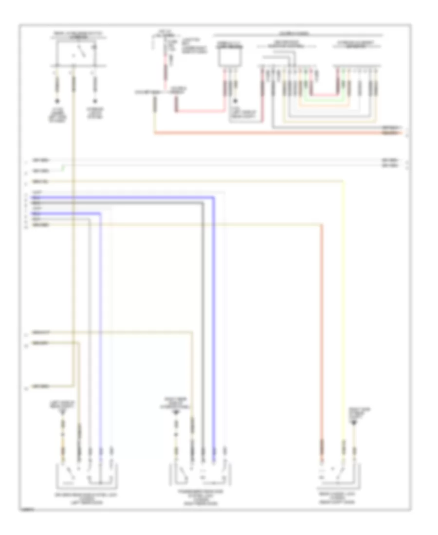 Anti theft Wiring Diagram 2 of 3 for BMW 328xi 2008