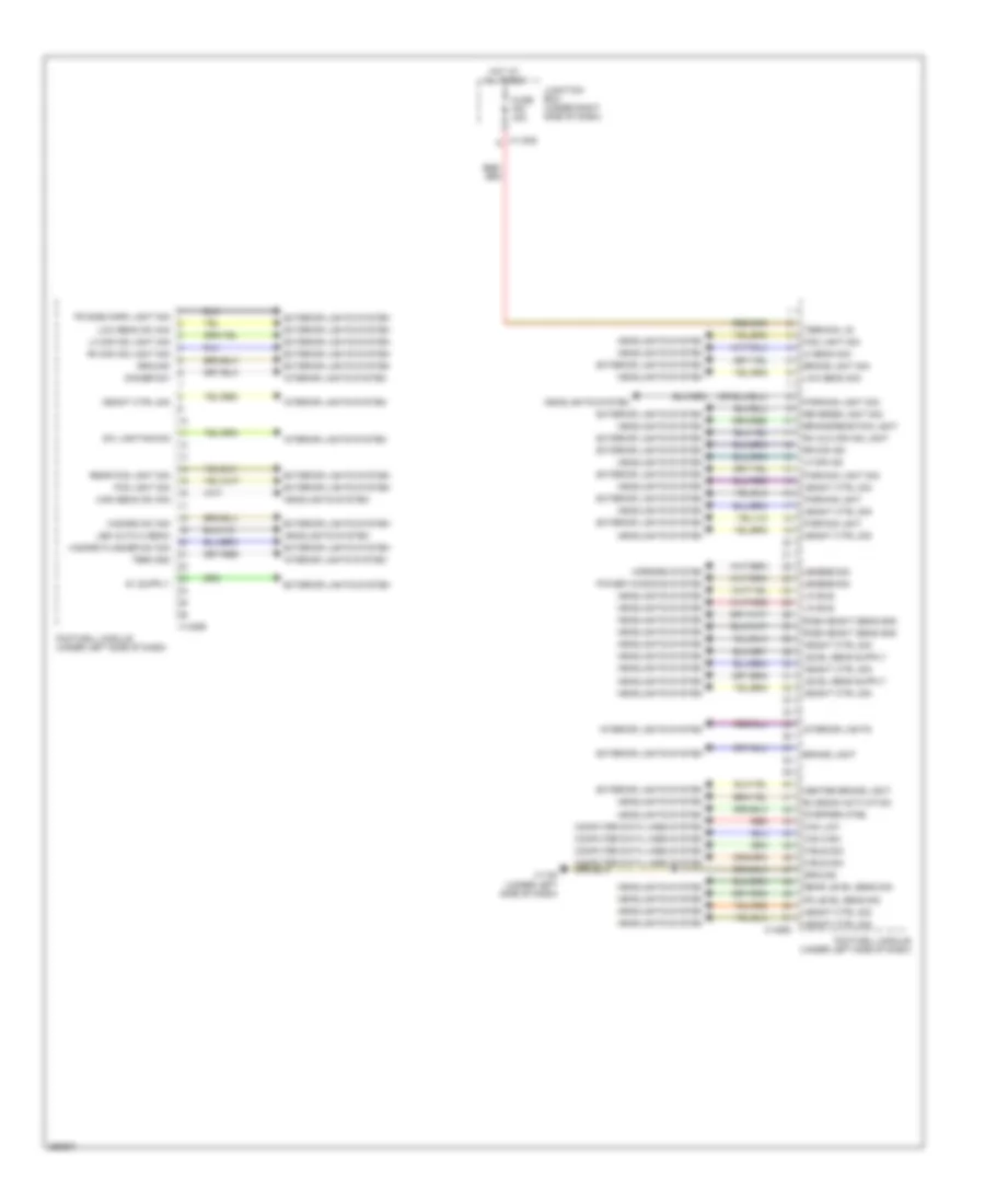 Body Control Modules Wiring Diagram 1 of 2 for BMW 328xi 2008