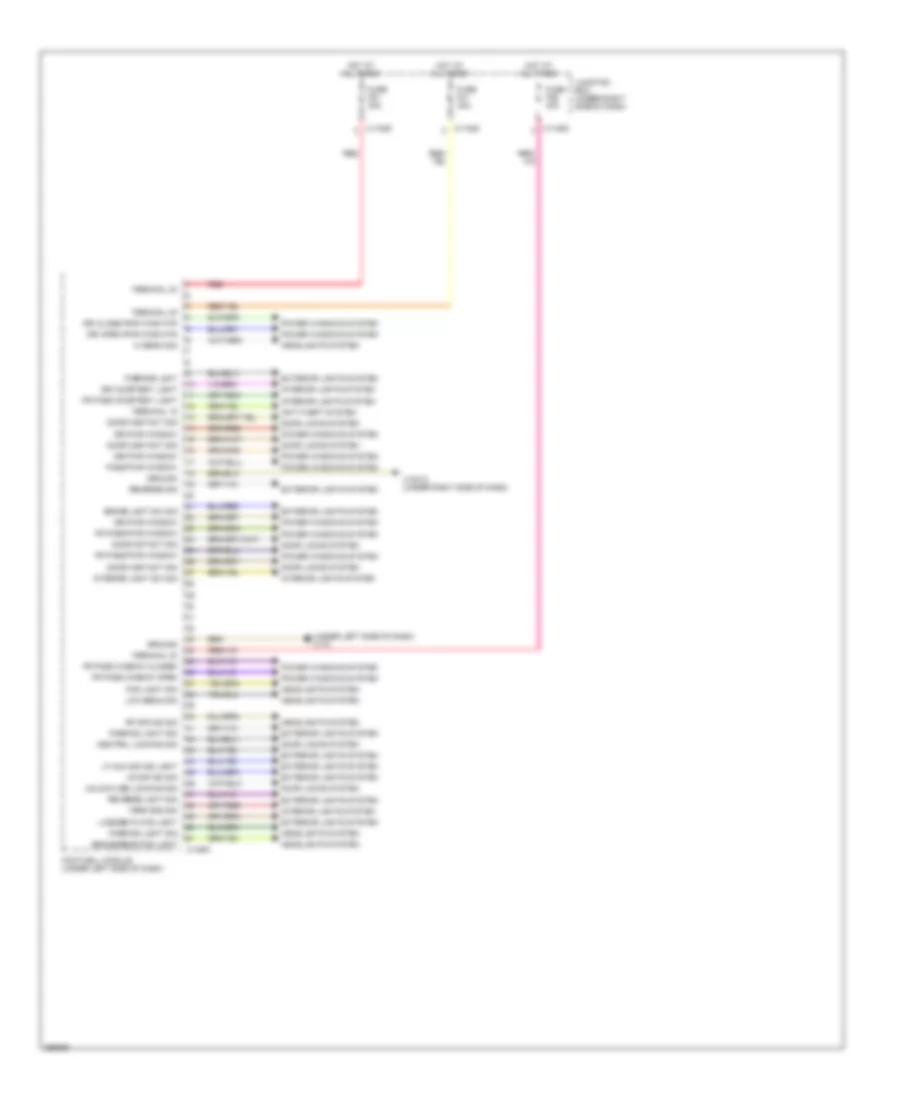 Body Control Modules Wiring Diagram 2 of 2 for BMW 328xi 2008