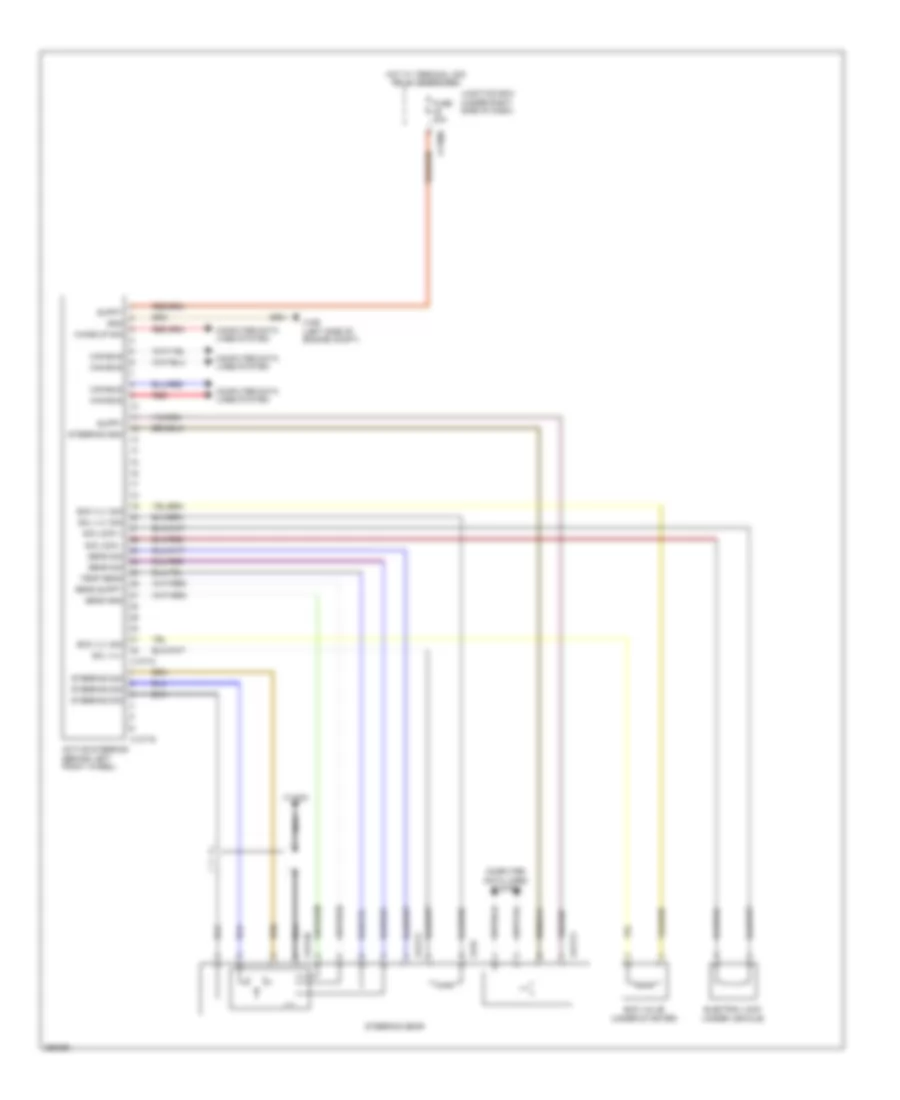 Active Power Steering Wiring Diagram for BMW 328xi 2008