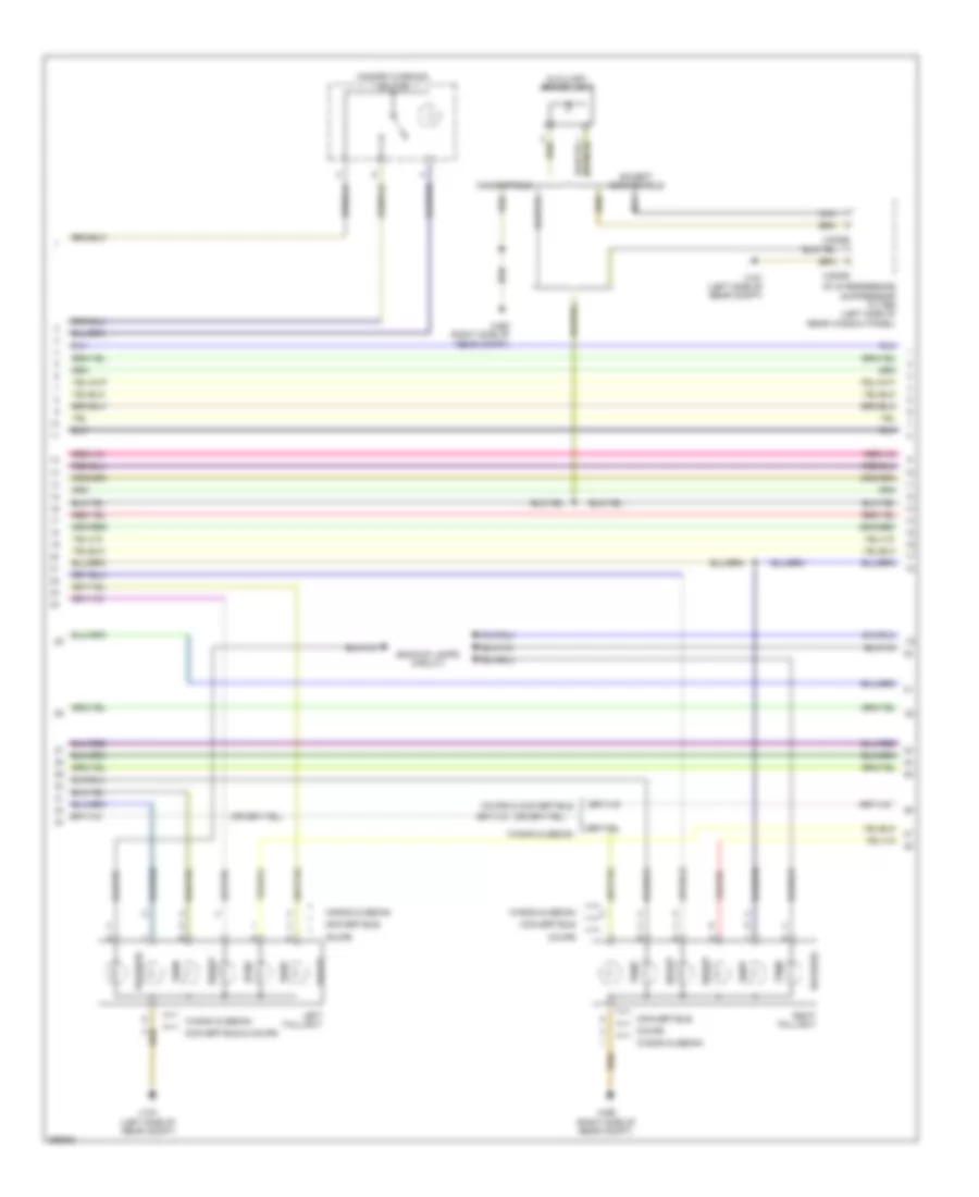 Exterior Lamps  Trailer Connector Wiring Diagram 2 of 3 for BMW 328xi 2008