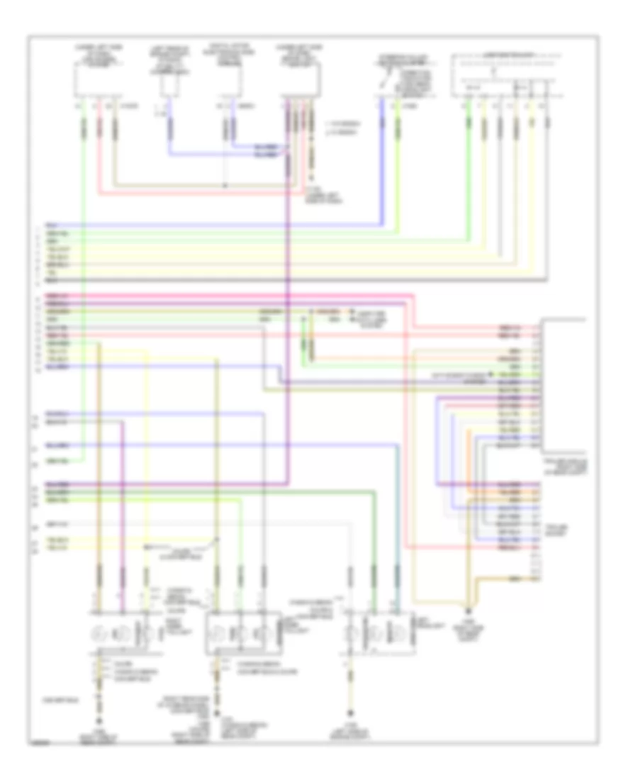 Exterior Lamps  Trailer Connector Wiring Diagram 3 of 3 for BMW 328xi 2008