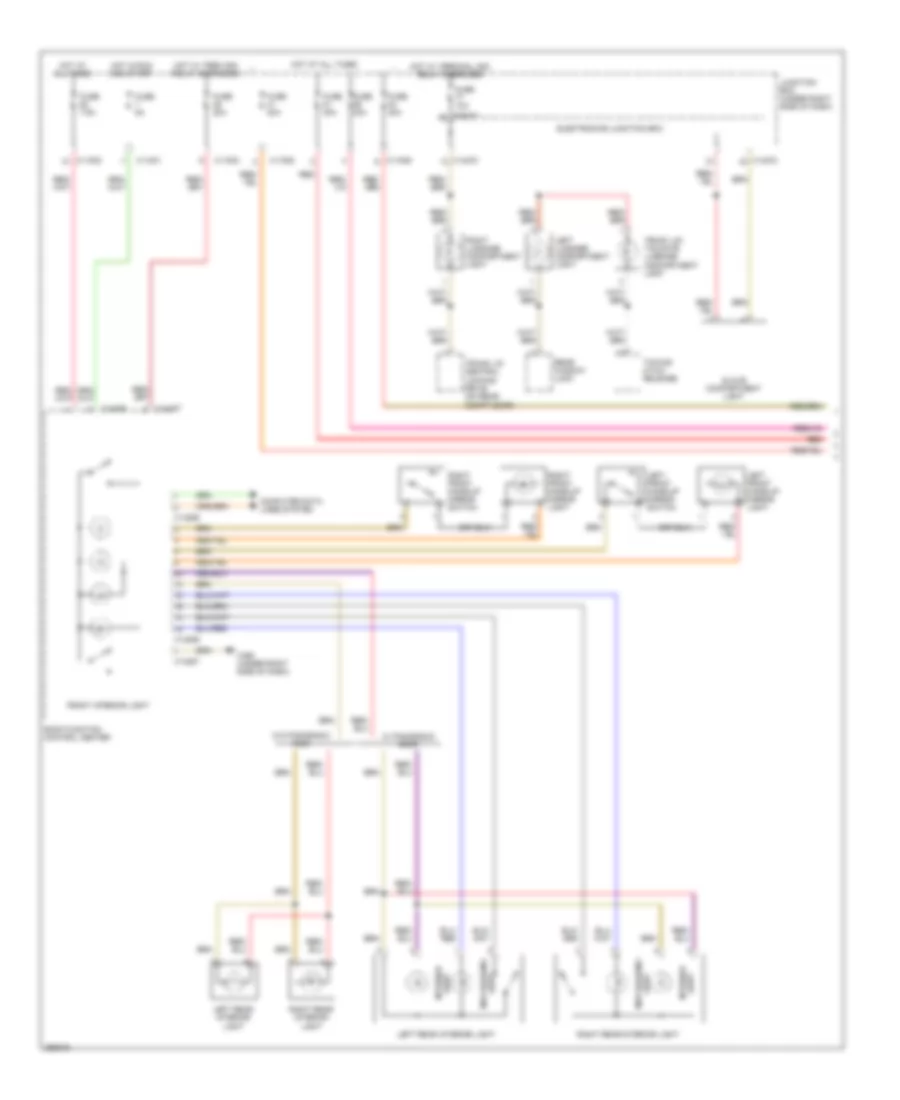 Courtesy Lamps Wiring Diagram Wagon with Roof Function Center 1 of 2 for BMW 328xi 2008