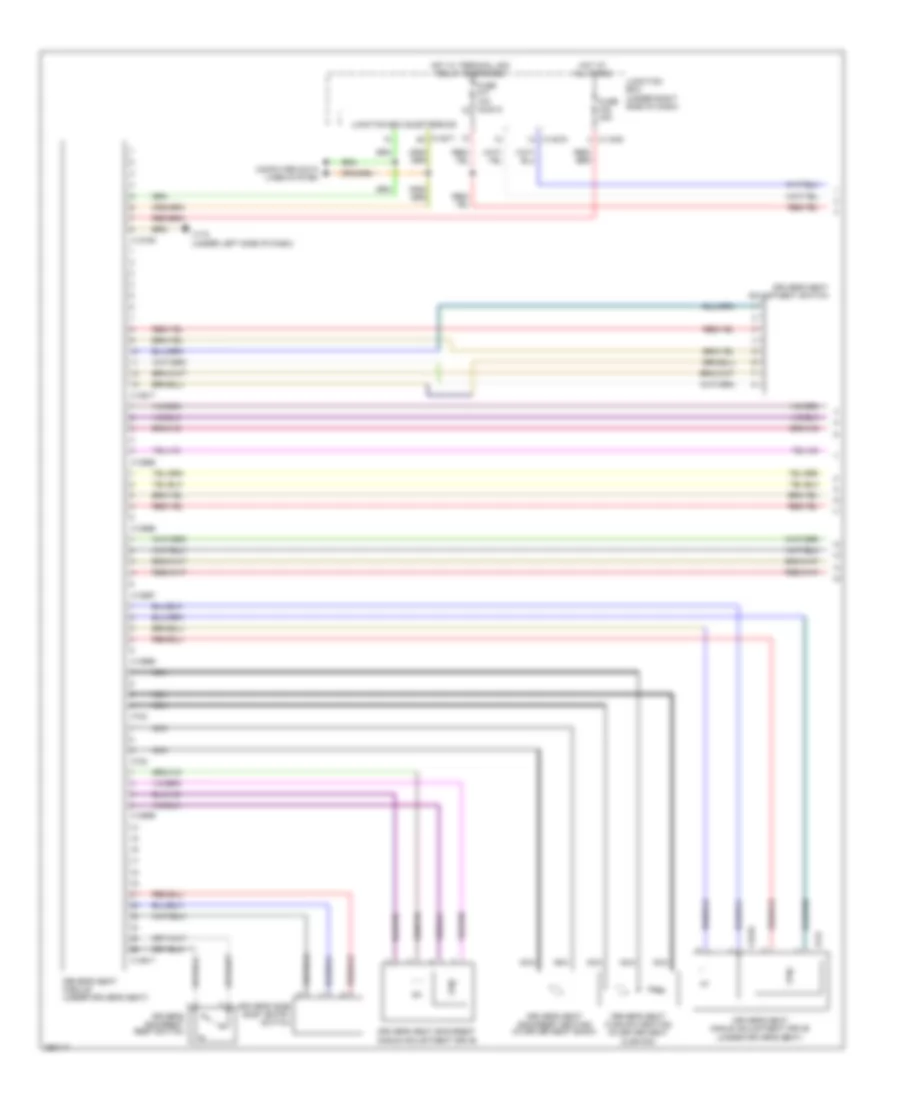 Driver s Memory Seat Wiring Diagram Except Coupe 1 of 2 for BMW 328xi 2008