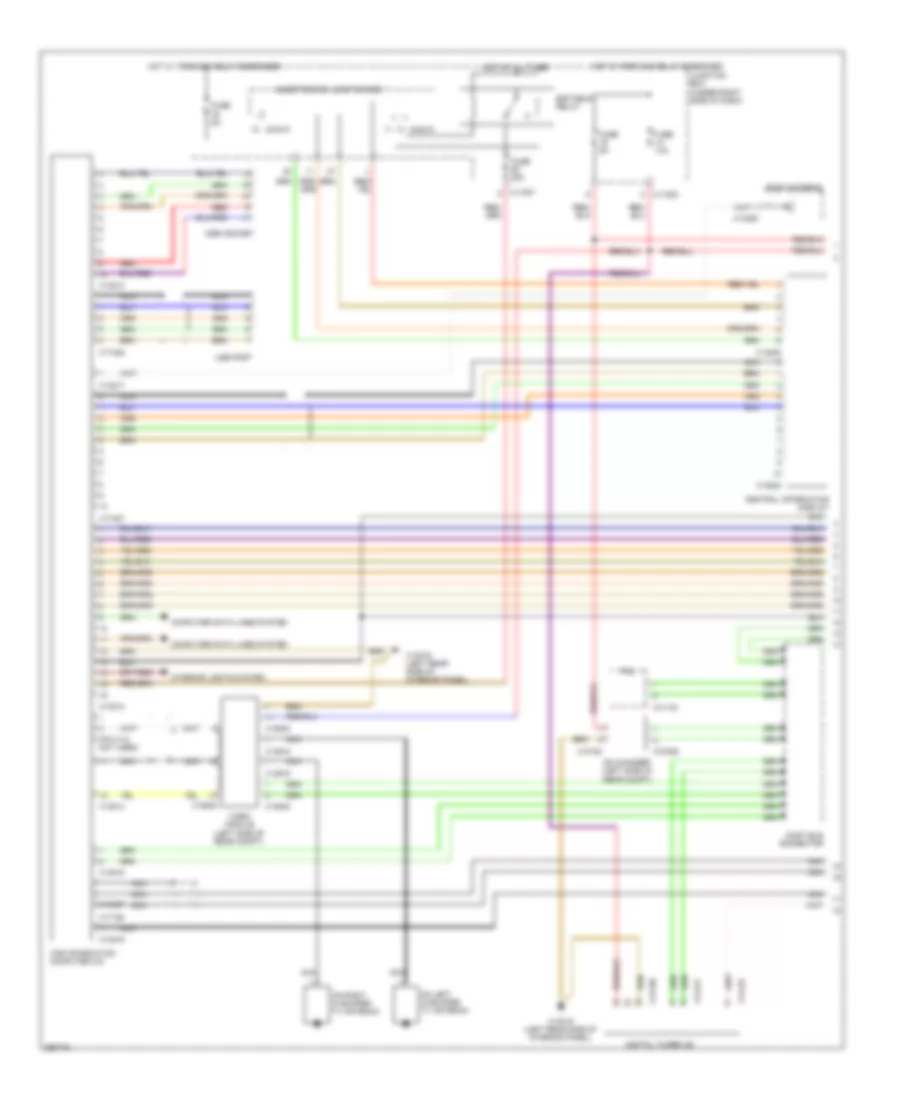 Navigation Wiring Diagram Convertible with Car Information Computer Hifi Radio 1 of 2 for BMW 328xi 2008