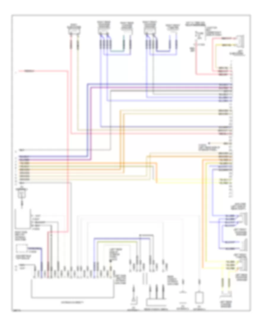 Navigation Wiring Diagram Convertible without Car Information Computer Hifi Radio 2 of 2 for BMW 328xi 2008