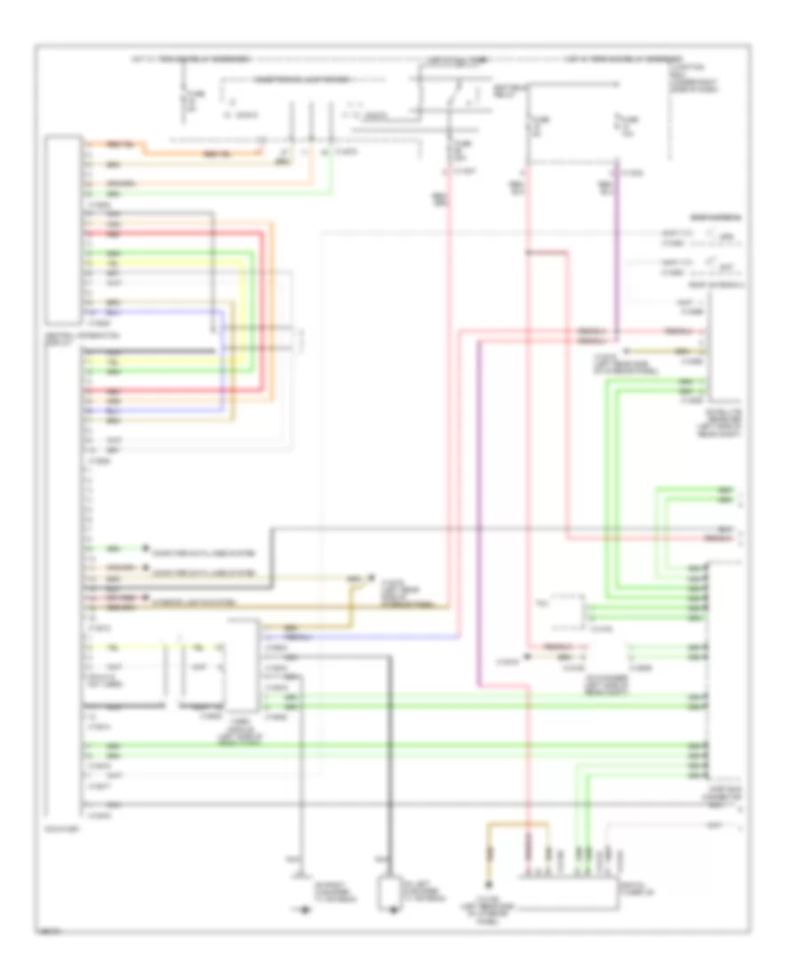 Navigation Wiring Diagram Convertible without Car Information Computer Top Hifi Radio 1 of 2 for BMW 328xi 2008