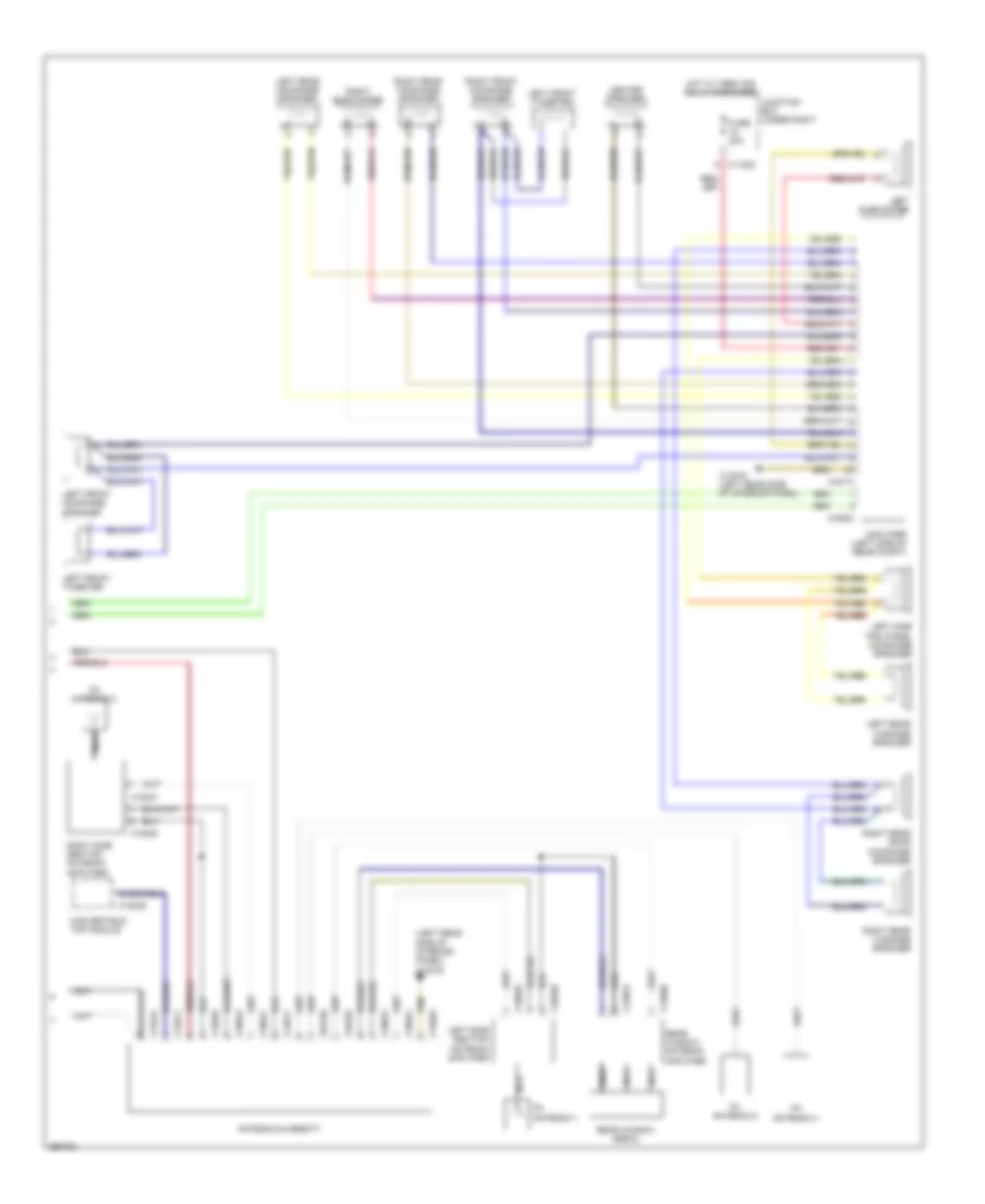 Navigation Wiring Diagram Convertible without Car Information Computer Top Hifi Radio 2 of 2 for BMW 328xi 2008