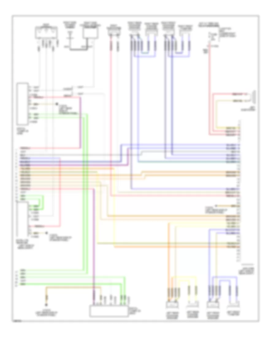 Navigation Wiring Diagram Except Convertible with Car Information Computer Hifi Radio 2 of 2 for BMW 328xi 2008