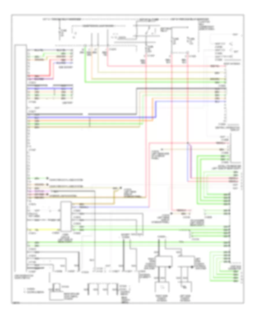 Navigation Wiring Diagram Except Convertible with Car Information Computer Top Hifi Radio 1 of 2 for BMW 328xi 2008