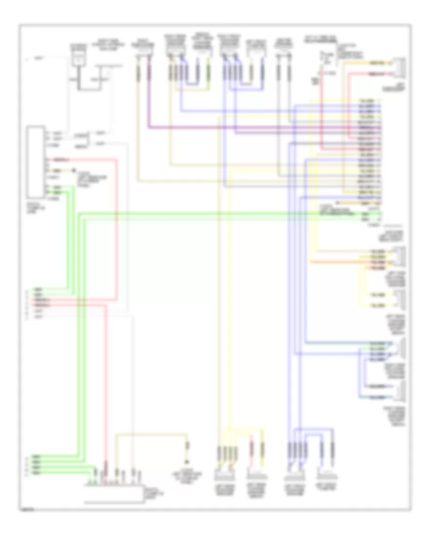 Navigation Wiring Diagram Except Convertible with Car Information Computer Top Hifi Radio 2 of 2 for BMW 328xi 2008