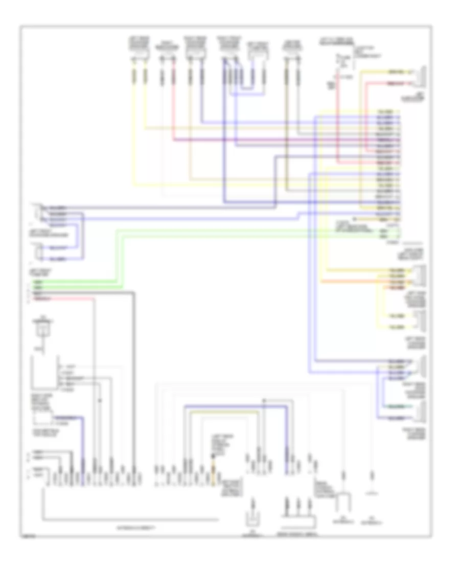 Radio Wiring Diagram Convertible with Car Information Computer Top Hifi Radio 2 of 2 for BMW 328xi 2008