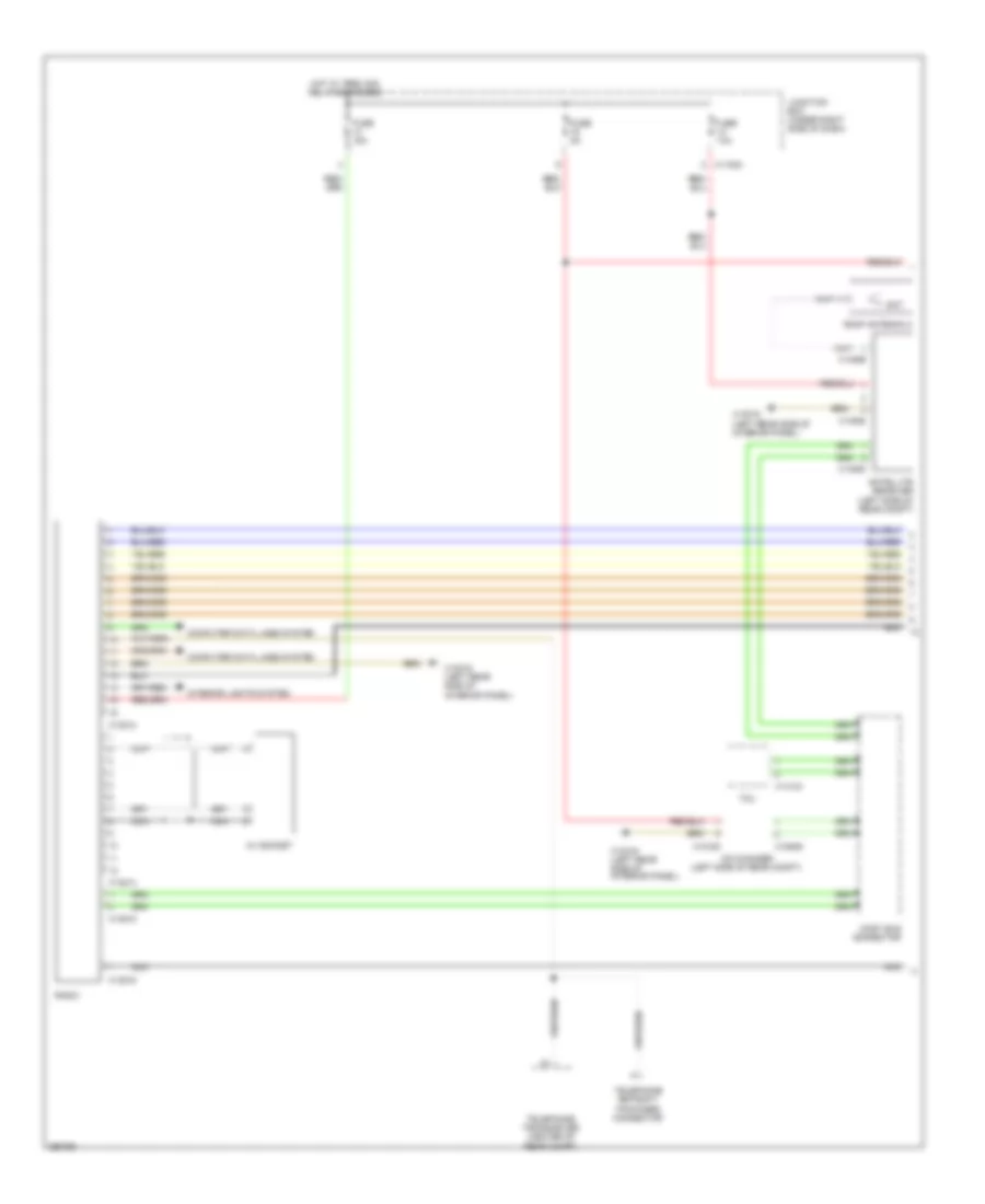 Radio Wiring Diagram Convertible with HIFI Radio 1 of 2 for BMW 328xi 2008