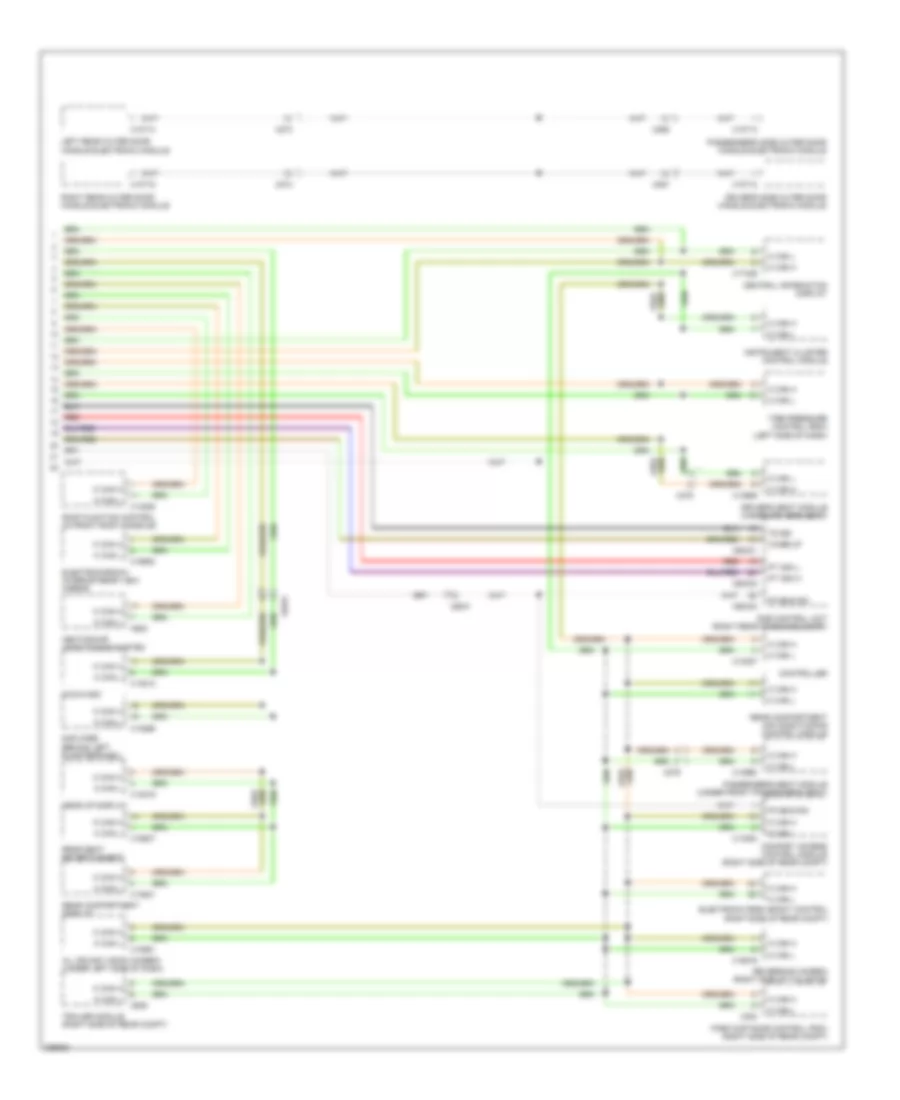 Computer Data Lines Wiring Diagram 3 of 3 for BMW X5 M 2010