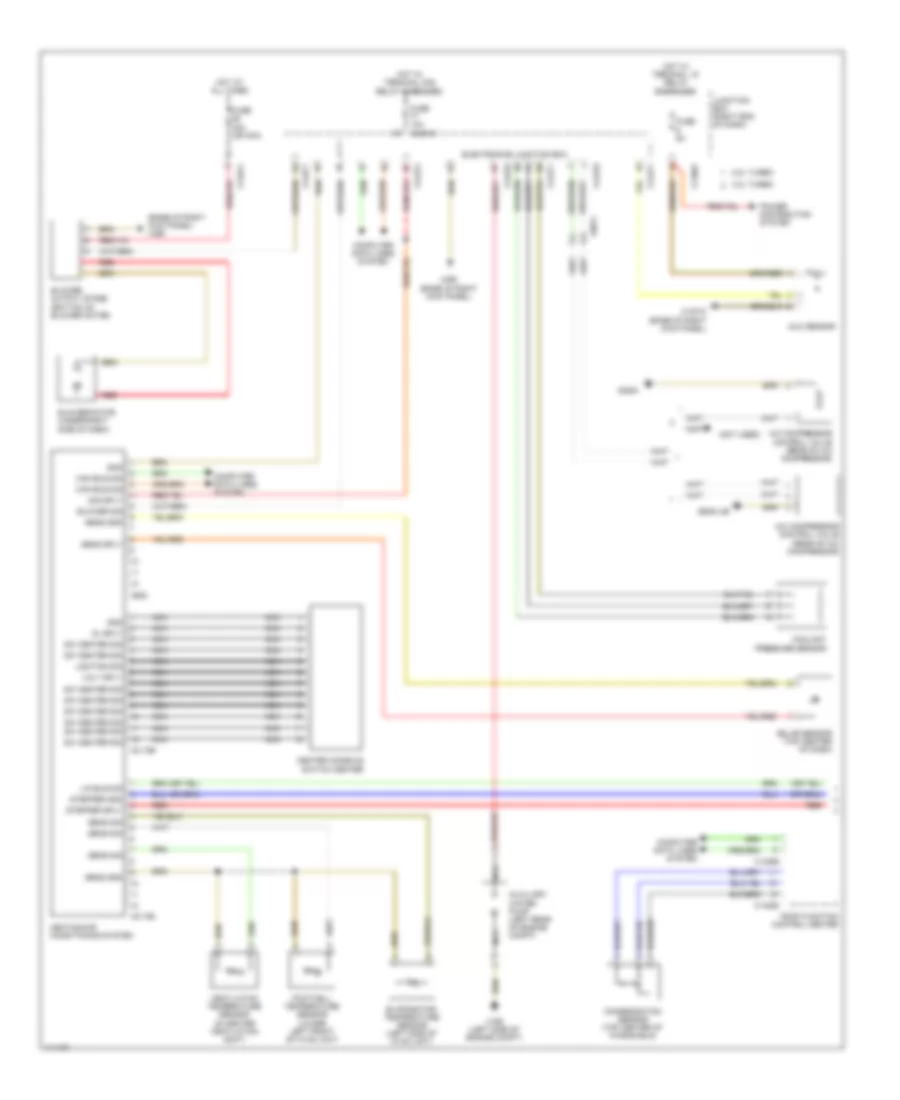Automatic A C Wiring Diagram 1 of 2 for BMW X1 28i 2013