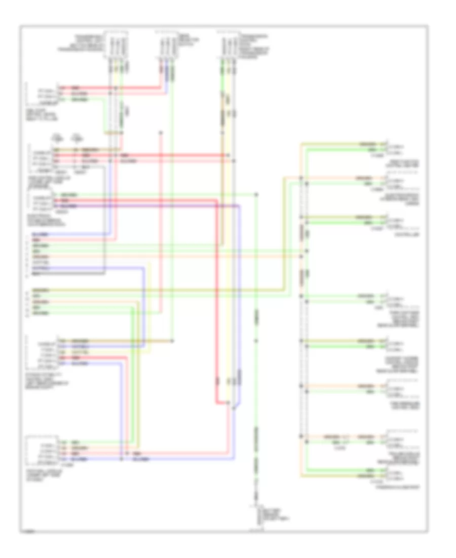 Computer Data Lines Wiring Diagram 2 of 2 for BMW X1 28i 2013