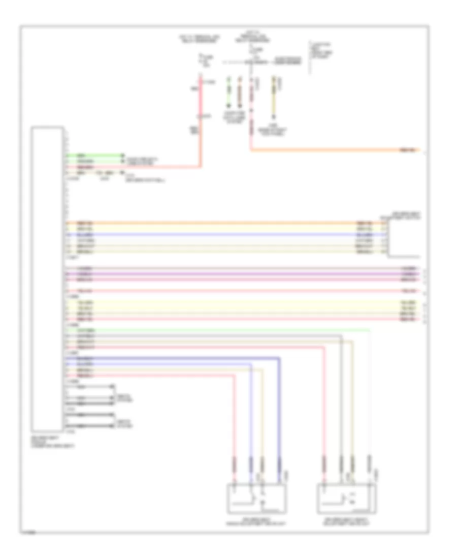 Driver s Memory Seat Wiring Diagram 1 of 2 for BMW X1 28i 2013