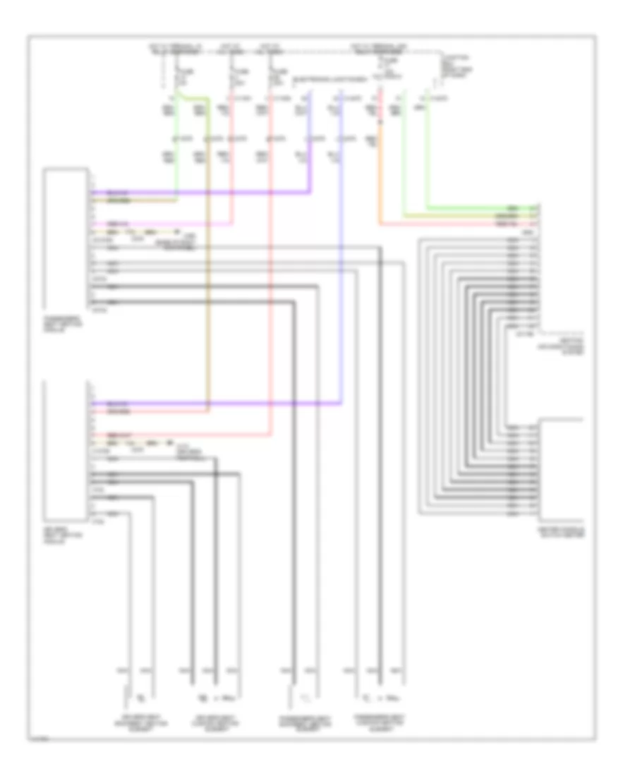 Heated Seats Wiring Diagram without Memory for BMW X1 28i 2013